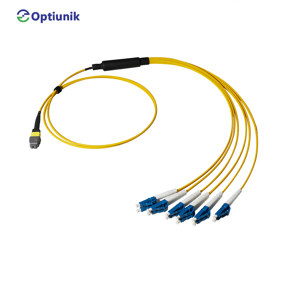 MTP/APC-LC/UPC Pre-terminal Multi-core Fiber Optic Patch Cord OS1/OS2 Singlemode Duplex 9/125 µm